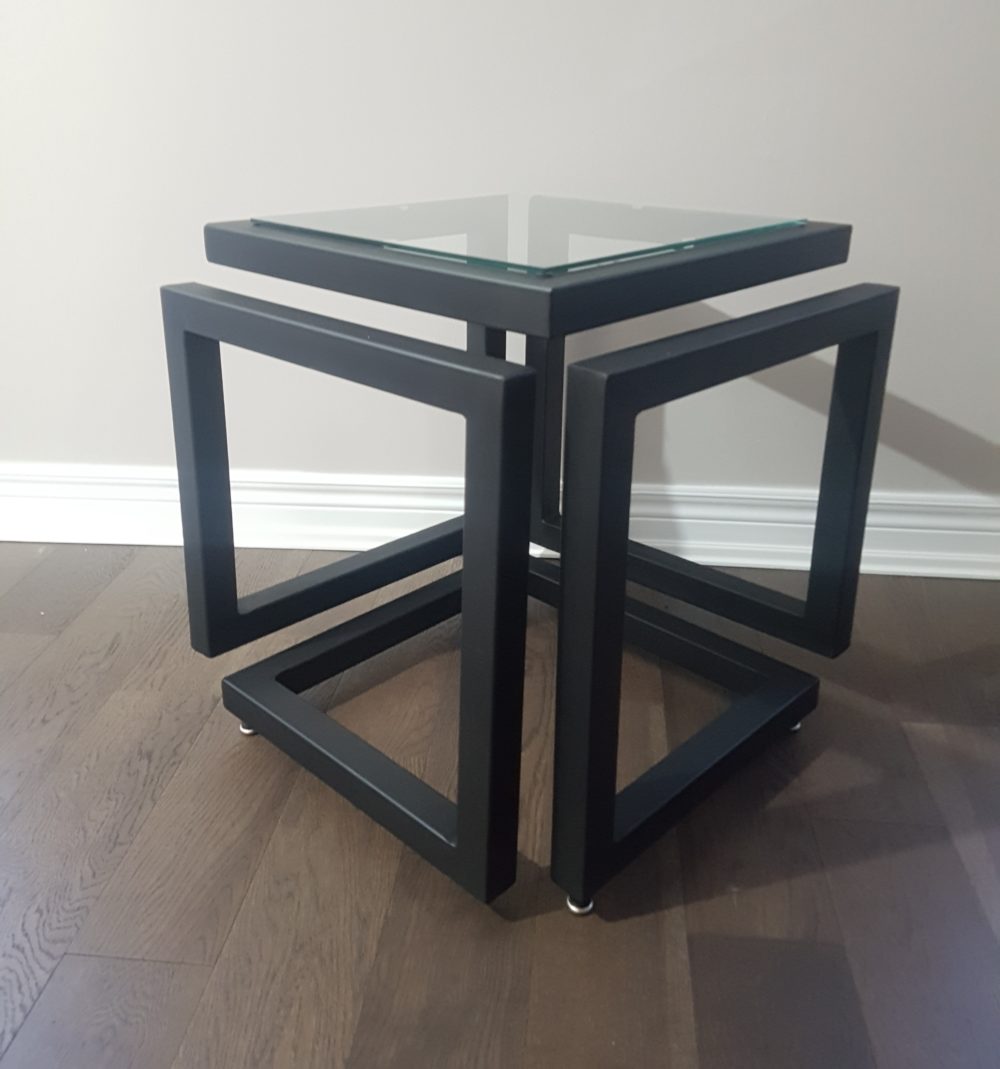 Cube Infini Acier Design